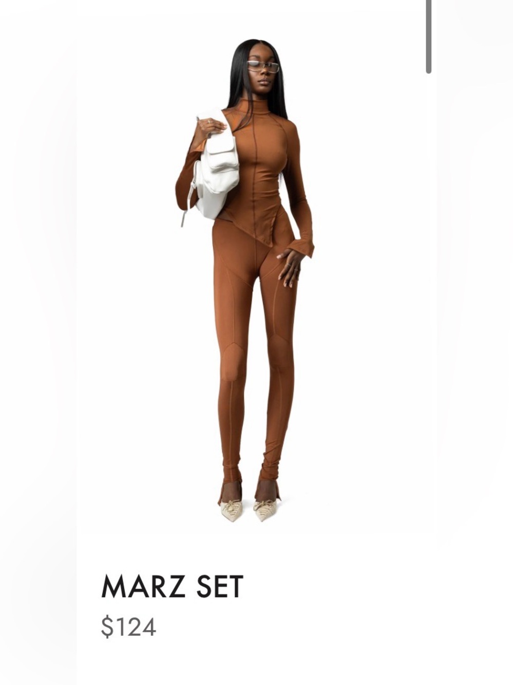 NWT WMNS WEAR Marz SetColor: Cinnamon/Terracotta Brown Sz Small Yoga Street Wear